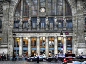 Estación de París Norte